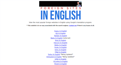 Desktop Screenshot of inenglish.info